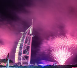 How do People celebrate New year in Dubai